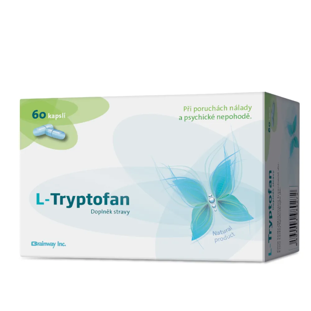 Brainway L-Tryptofan cps.60