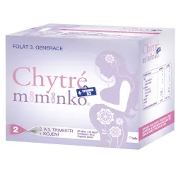 Chytré miminko methylfolát 2 s DHA tbl.60+cps.60