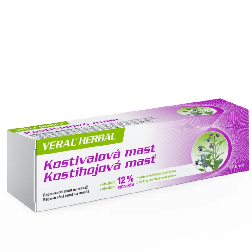 Herbacos Veral HERBAL kostivalová mast 100ml