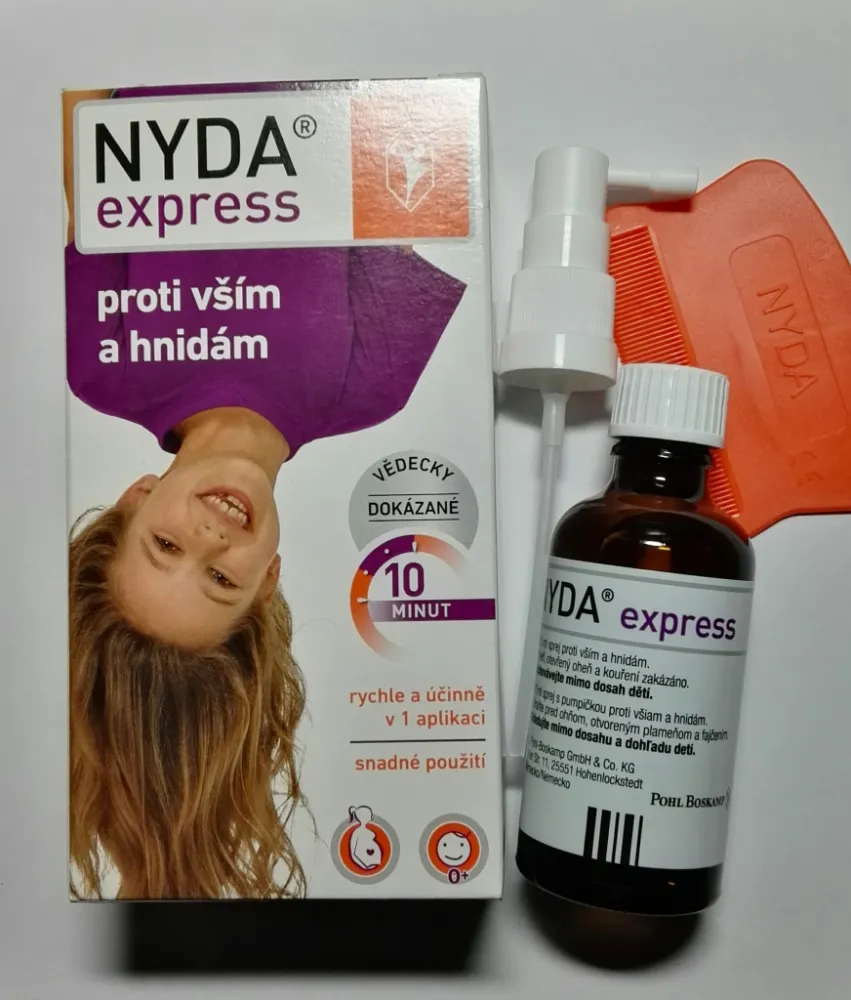 NYDA express proti vším a hnidám 50ml