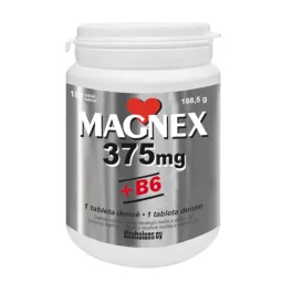 Magnex 375mg+B6 tbl.180