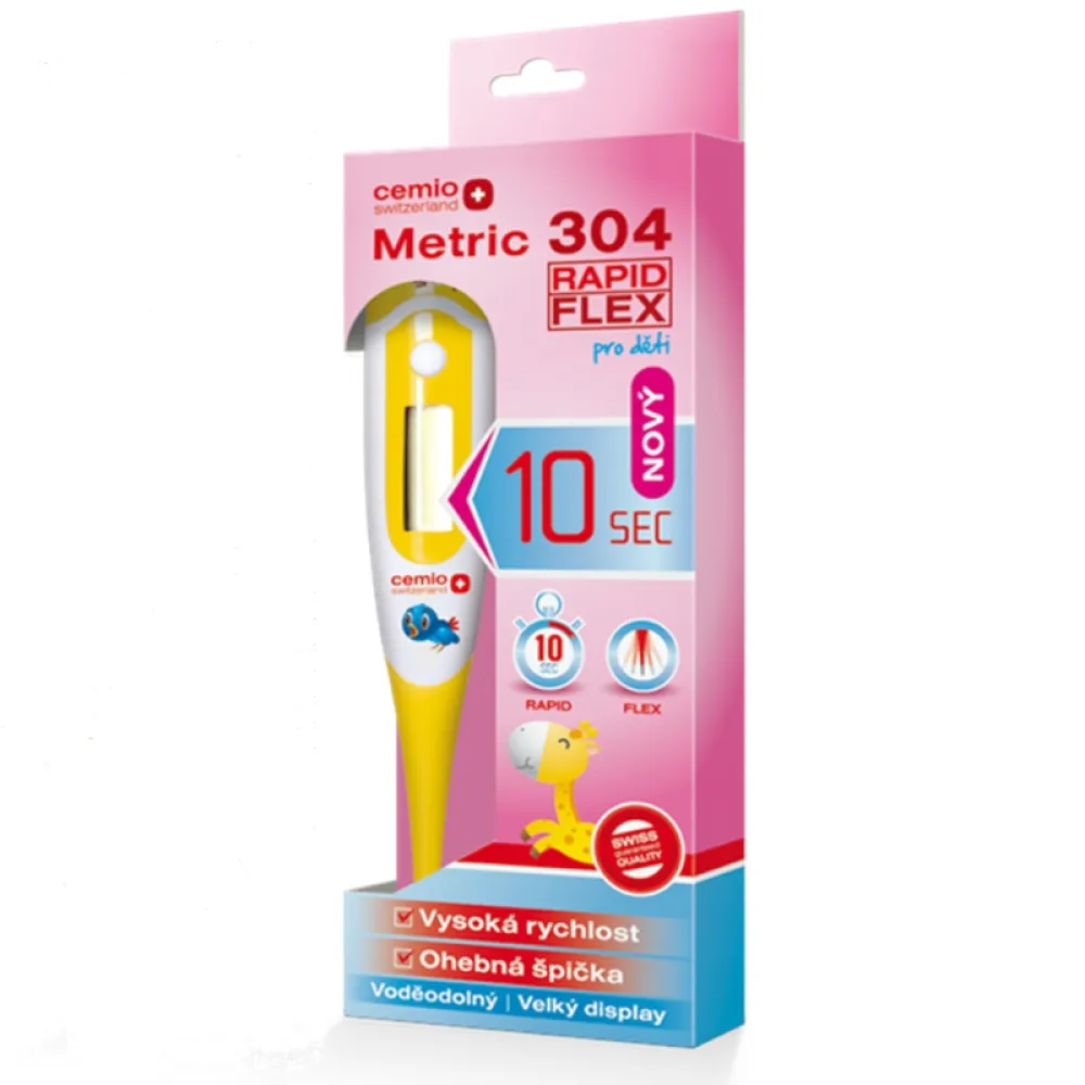 Cemio Metric 304 Rapid Flex Teploměr digit.dětský