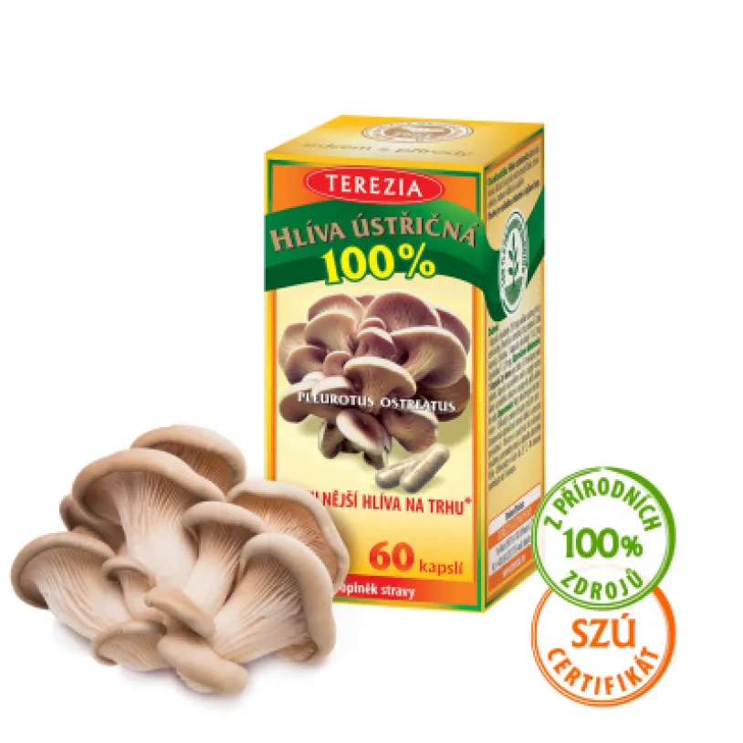 TEREZIA 100% Hlíva ústřičná 180 kapslí