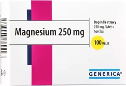 Magnesium 250 tbl.100 Generica
