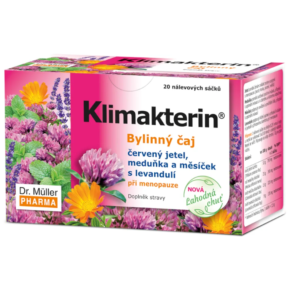 Klimakterin bylinný čaj při menopauze 20x1.5g