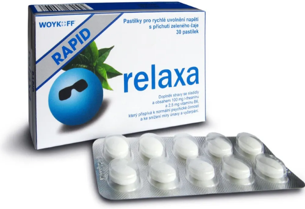 relaxa RAPID 30 pastilek