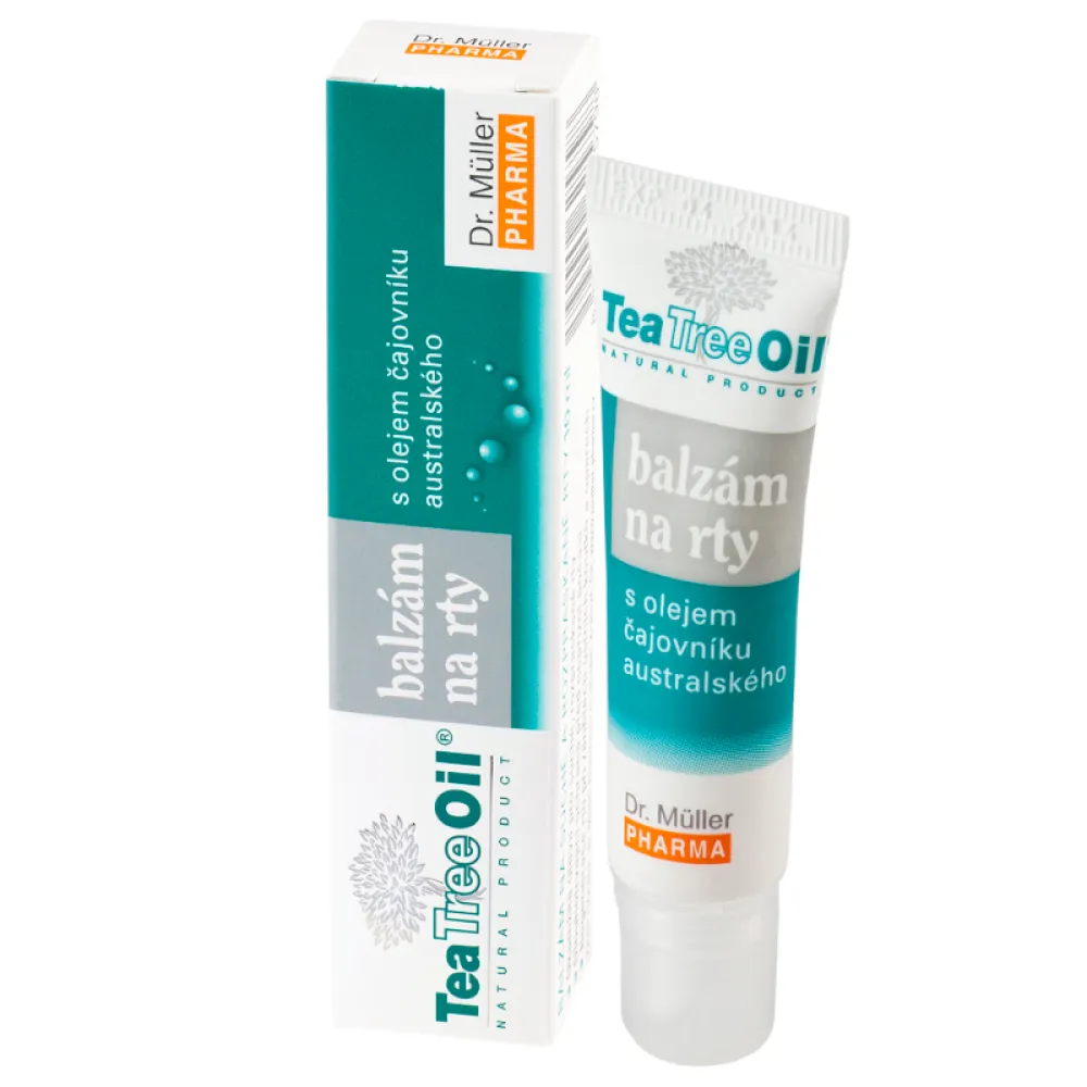 Tea Tree Oil balzám na rty 10ml Dr.Müller