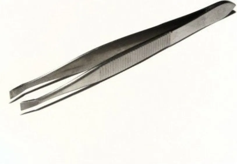 Pinzeta kosmetická šikmá 90mm Steriwund