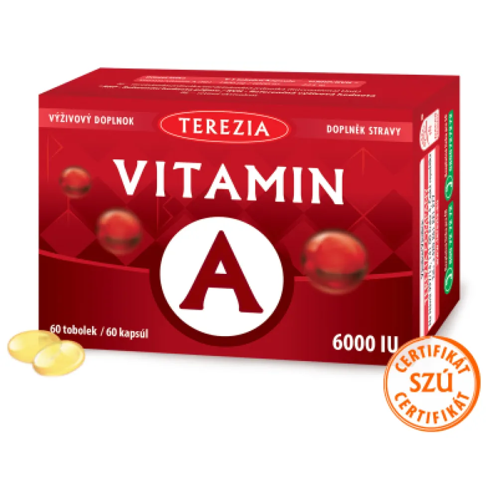 TEREZIA Vitamin A 6000 IU 60 tobolek