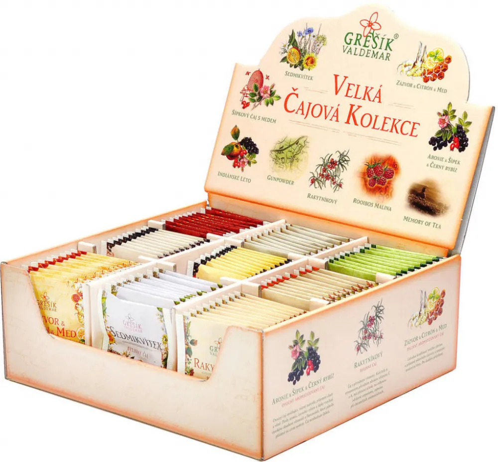 Grešík Velká čajová kolekce 9x10ks