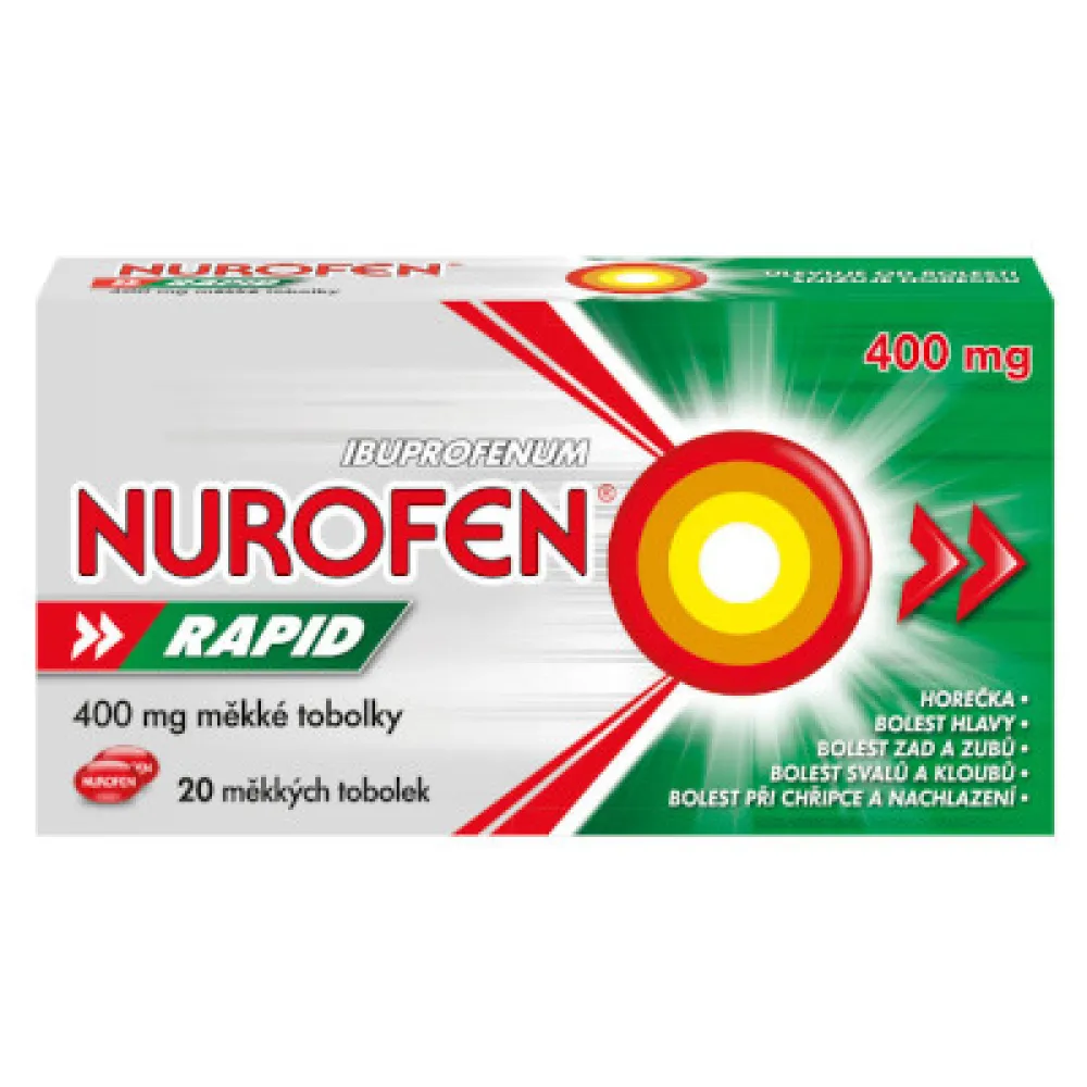 Nurofen Rapid 400mg cps.mol.20 I