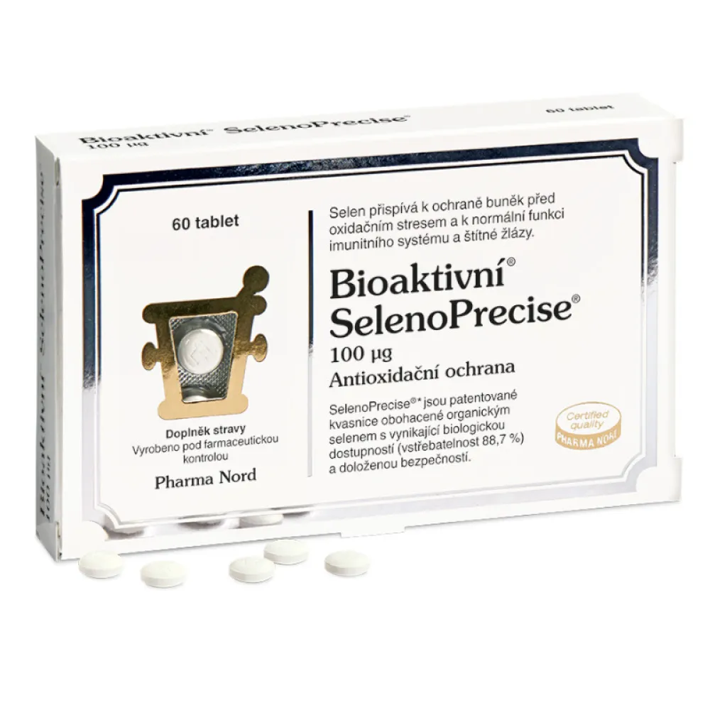 Pharma Nord Bioaktivní SelenoPrecise 100mcg tbl.60