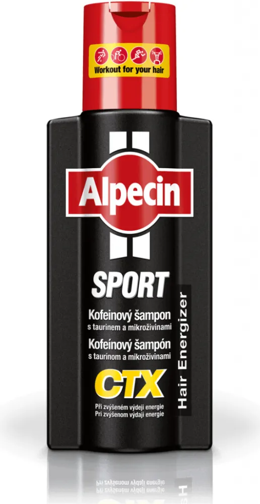 ALPECIN SPORT Kofeinový šampon CTX 250ml