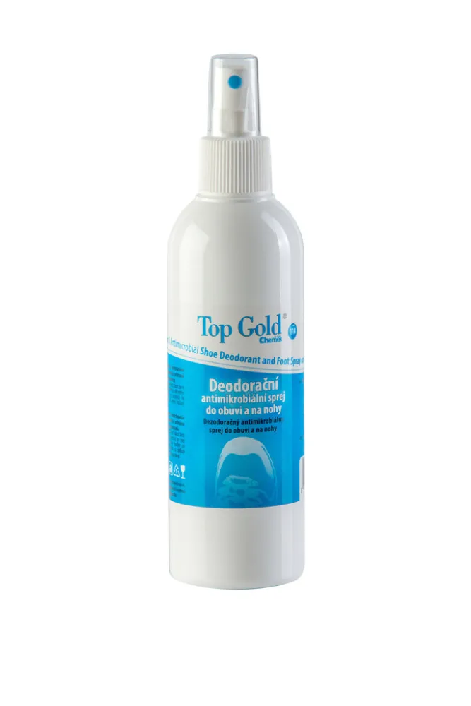 TOP GOLD Deodor. antimikrob.sprej obuv+nohy 150g