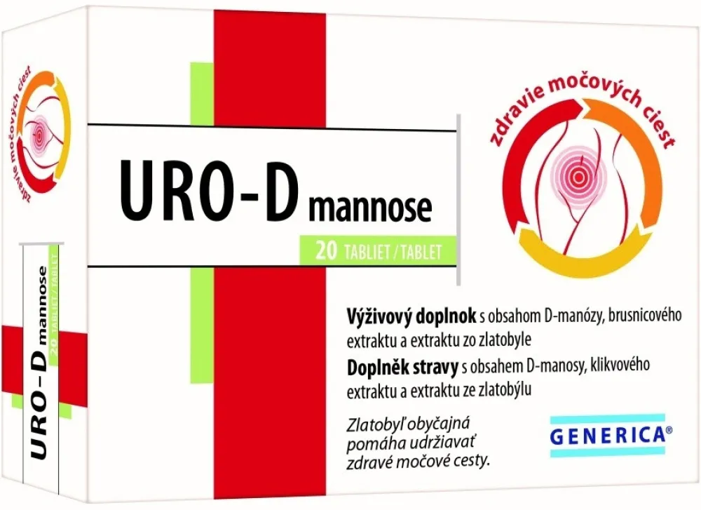 URO-D mannose tbl.20 Generica