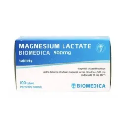 Magnesium Lactate Biomedica 500mg tbl.nob.100