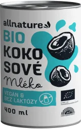 Allnature Kokosové mléko BIO 400ml