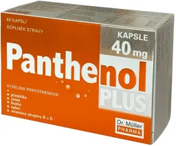 Panthenol PLUS 40mg cps.60 Dr.Müller
