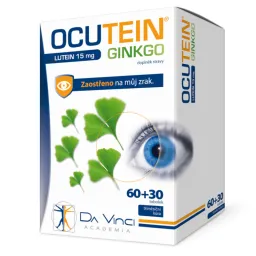 Ocutein Ginkgo 45mg+Lutein 15mg Da Vinci tob.60+30