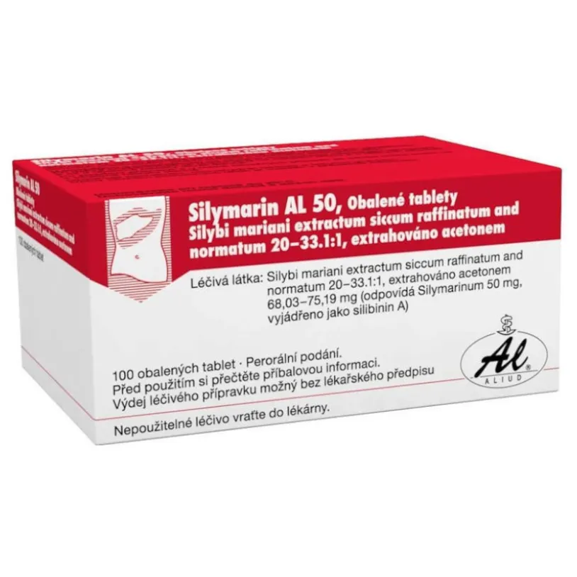 Silymarin AL 50mg tbl.obd.100