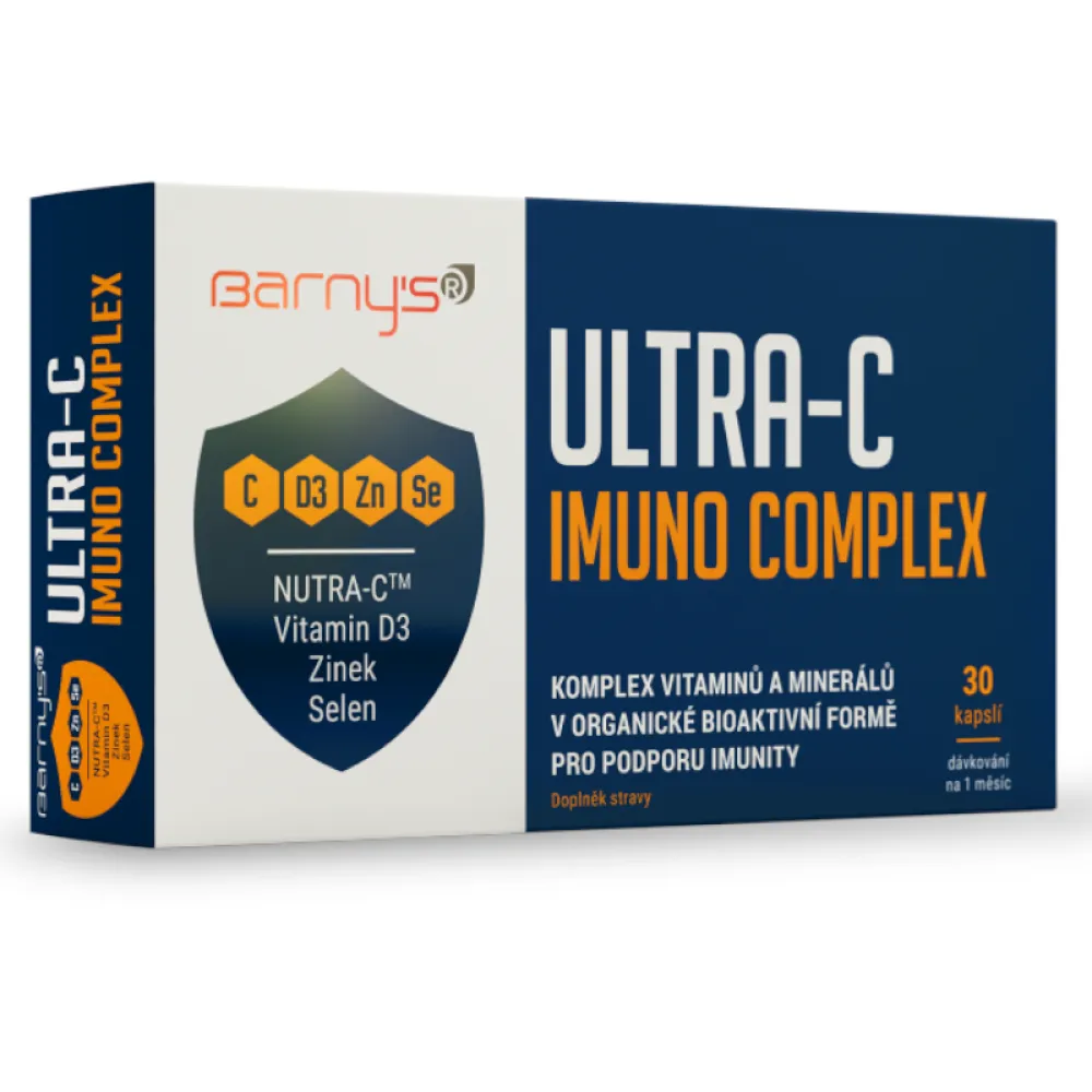 Barnys ULTRA-C Imuno Complex, 30 kapslí