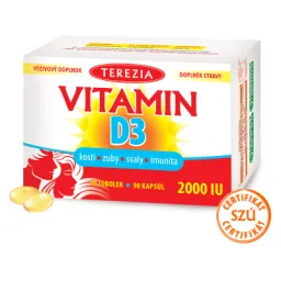 TEREZIA Vitamin D3 2000 IU 90 tobolek