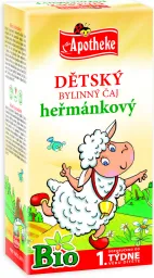 Apotheke Dětský bylinný čaj heřmánkový BIO 20x1g