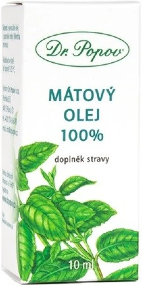 Dr.Popov Mátový olej 100% 10ml