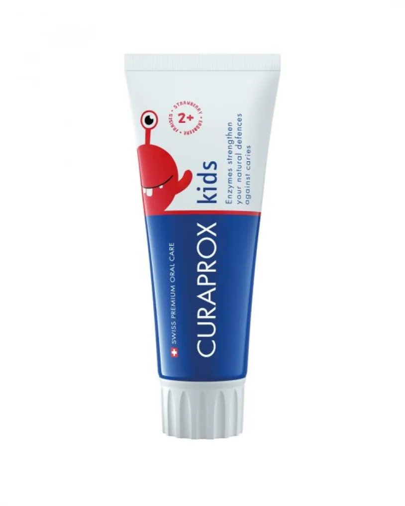CURAPROX Kids zubní pasta od 2 let jahoda 60ml