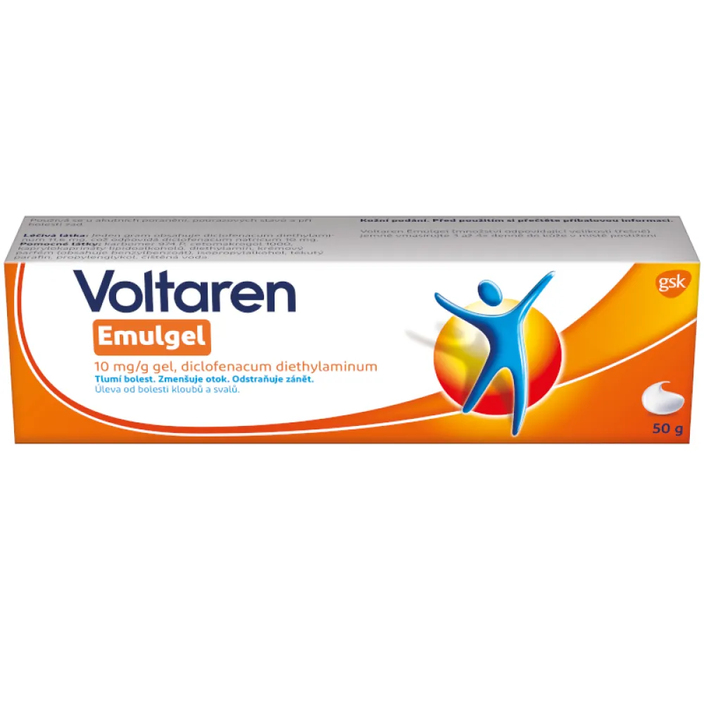 Voltaren Emulgel 10mg/g gel 50g II CZ