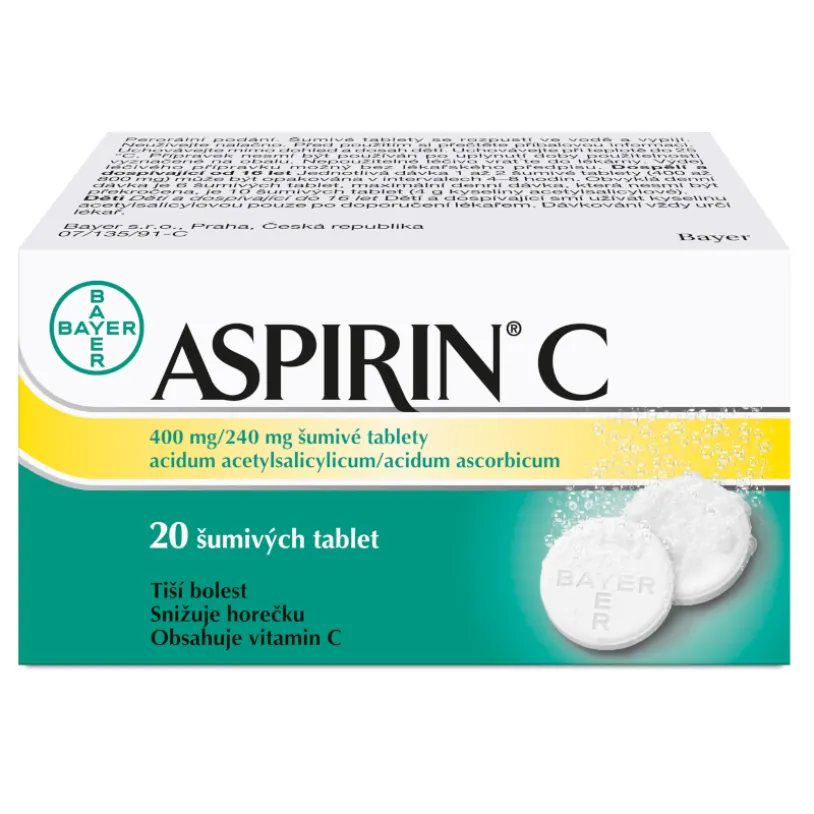 Aspirin C 400mg/240mg tbl.eff.20