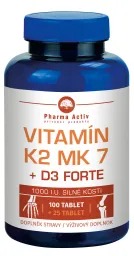 Vitamin K2 MK7 + D3 Forte 1000 I.U. tbl.125
