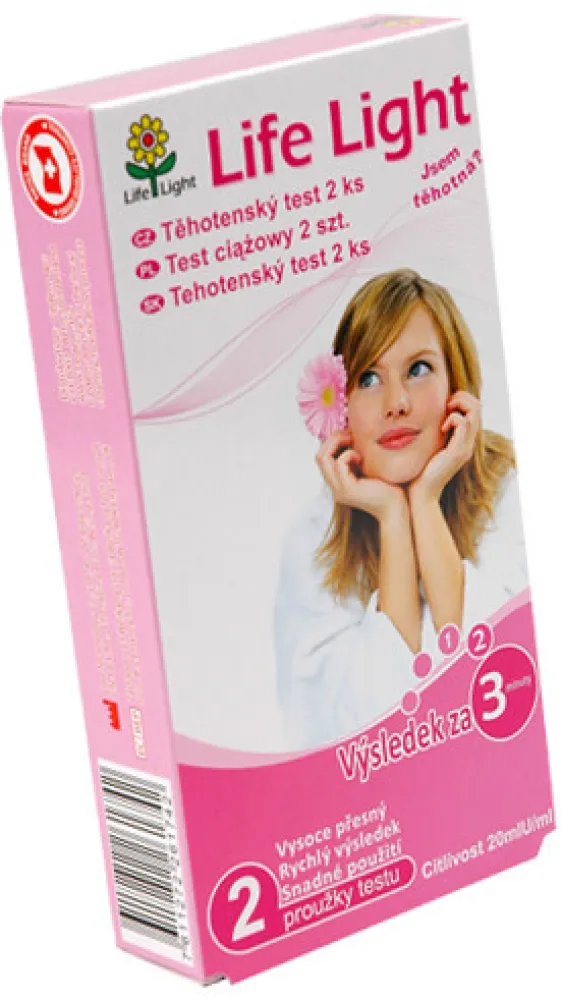 Life Light těhotenský test 2ks