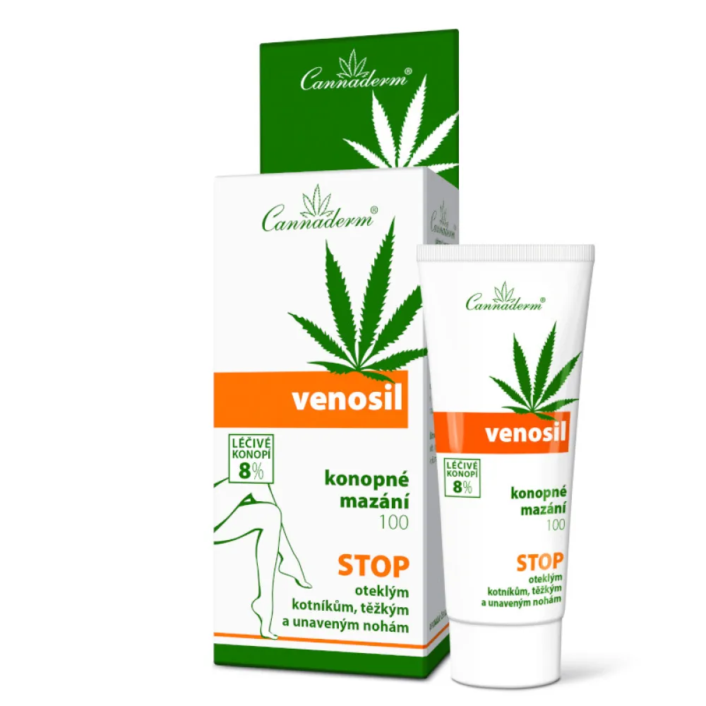 Cannaderm Venosil konopné mazání 100ml