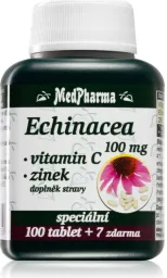 MedPharma Echinacea 100mg+vit.C+zinek tbl.107