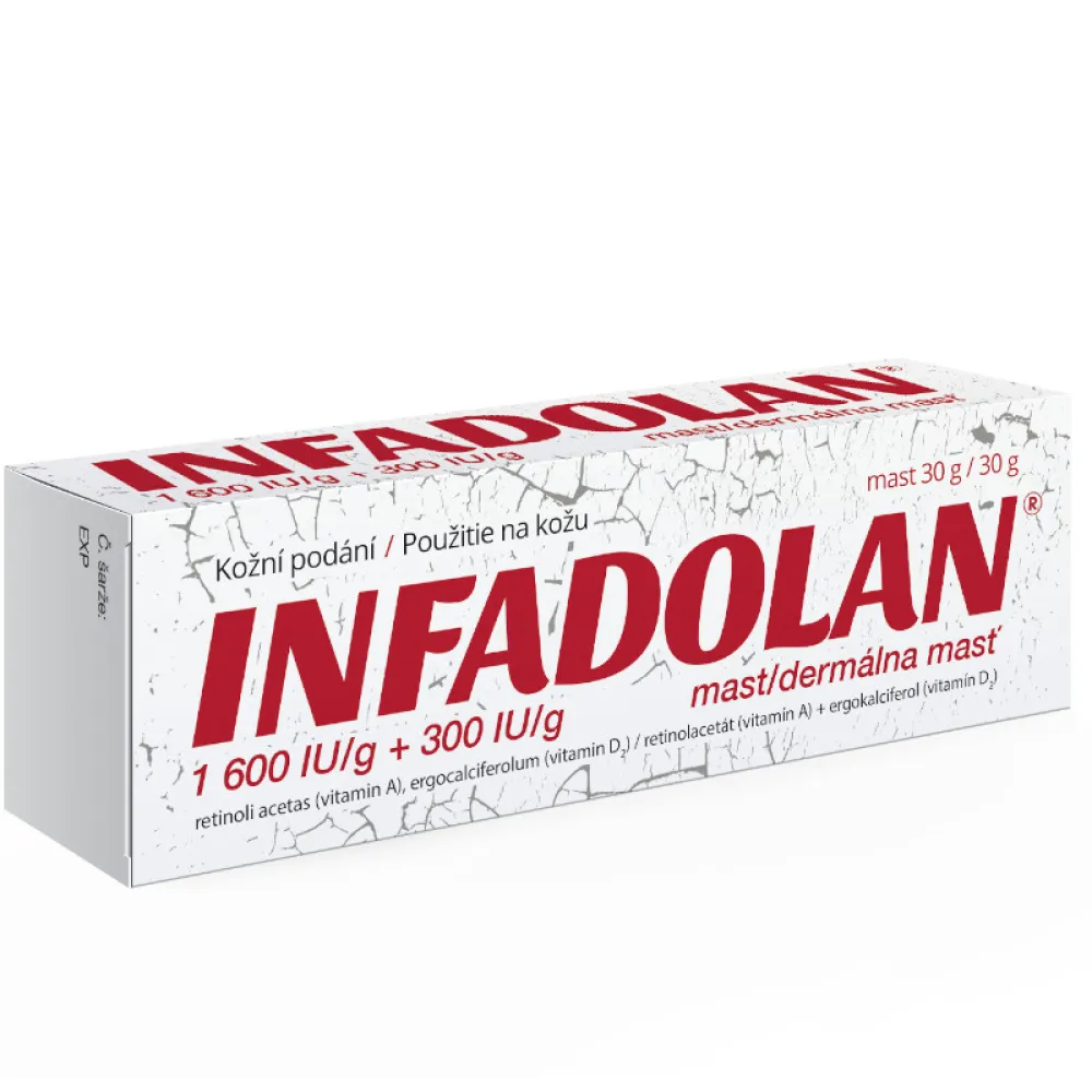 Infadolan 1600IU/g+300IU/g ung.30g II