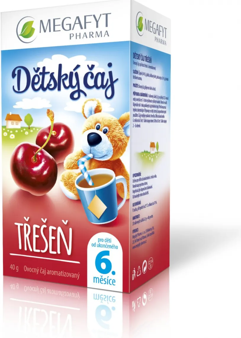 Megafyt Dětský čaj Třešeň 20x2g
