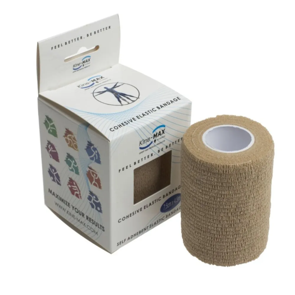 Kine-MAX Cohesive elast.samofix.7.5cmx4.5m těl.