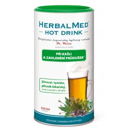 HERBALMED HotDrink Dr.Weiss krk průdušky 180g+vitC