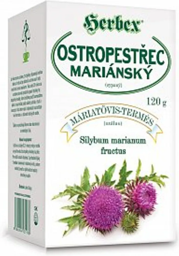 HERBEX Ostropestřec mariánský čaj sypaný 120g