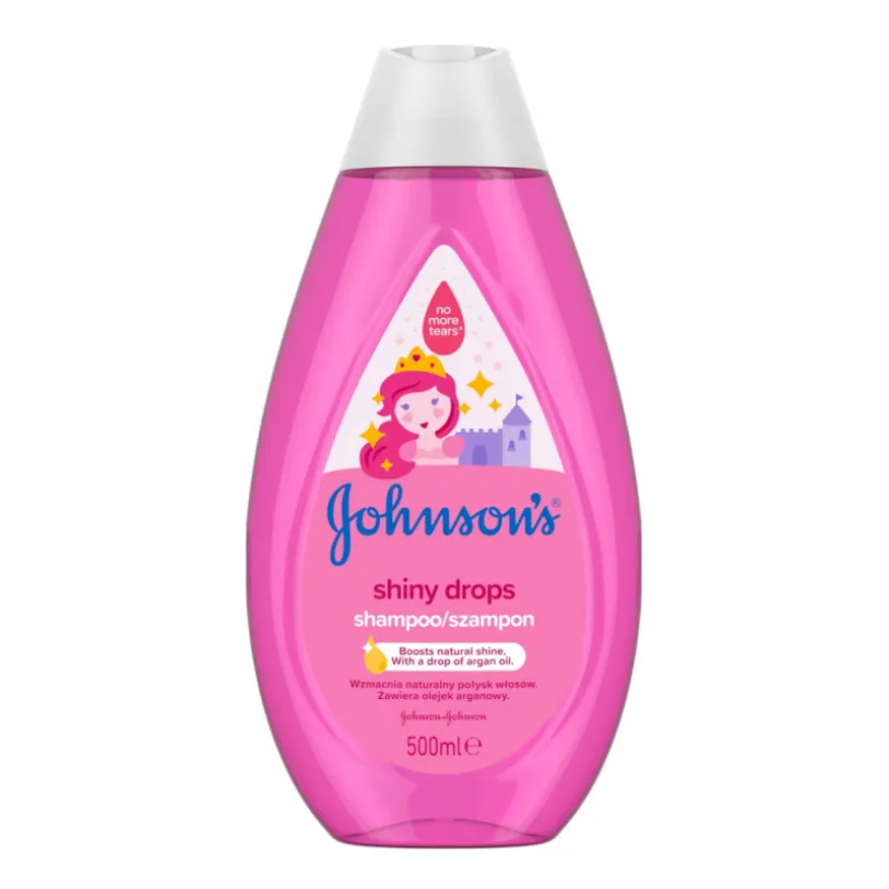 Johnsons Shiny Drops šampon 500ml