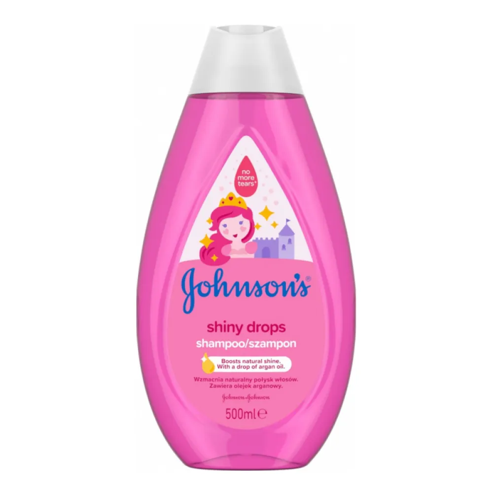 Johnsons Shiny Drops šampon 500ml