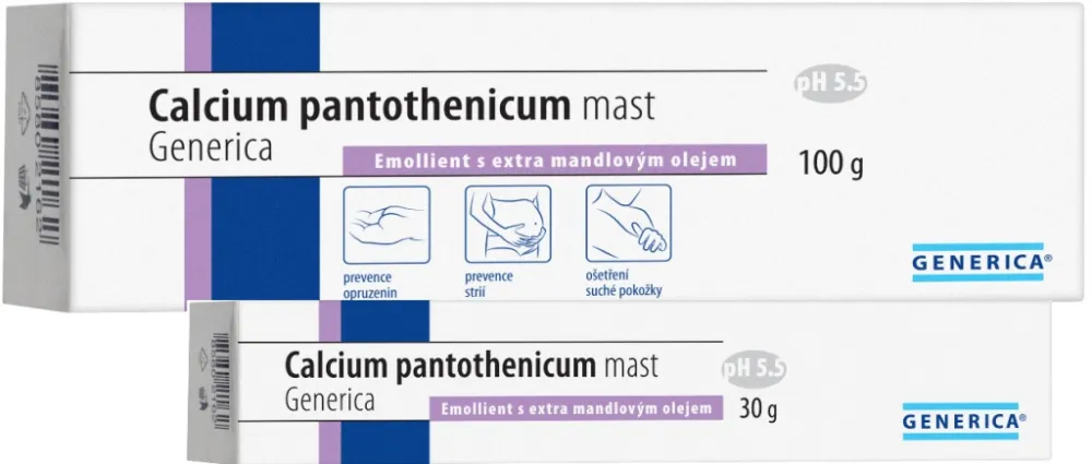 Calcium pantothenicum krém Generica 30g