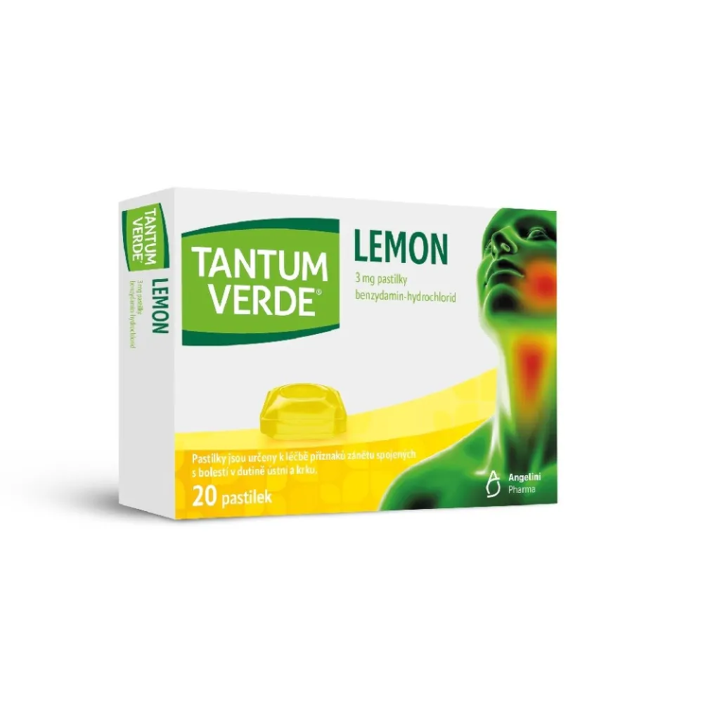 Tantum Verde Lemon 3mg pas.40