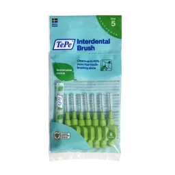 TePe meziz.kart.size 5 Zelené 8ks 113260