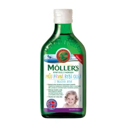 Mollers Omega 3 Můj první rybí olej 250ml
