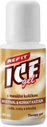 Refit Ice gel Kostival&Koňský kaštan roll-on 80ml
