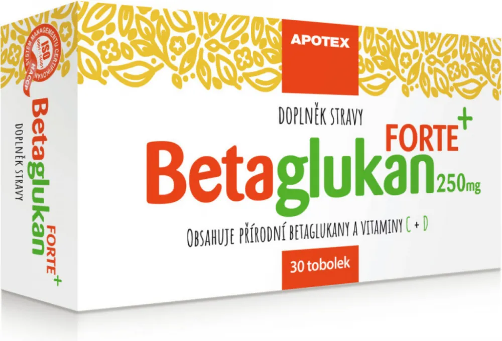 Betaglukan Forte+ 250mg tob.30
