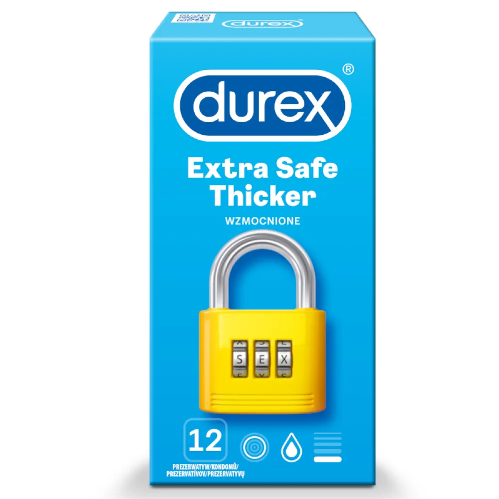 DUREX Extra Safe prezervativ 12ks
