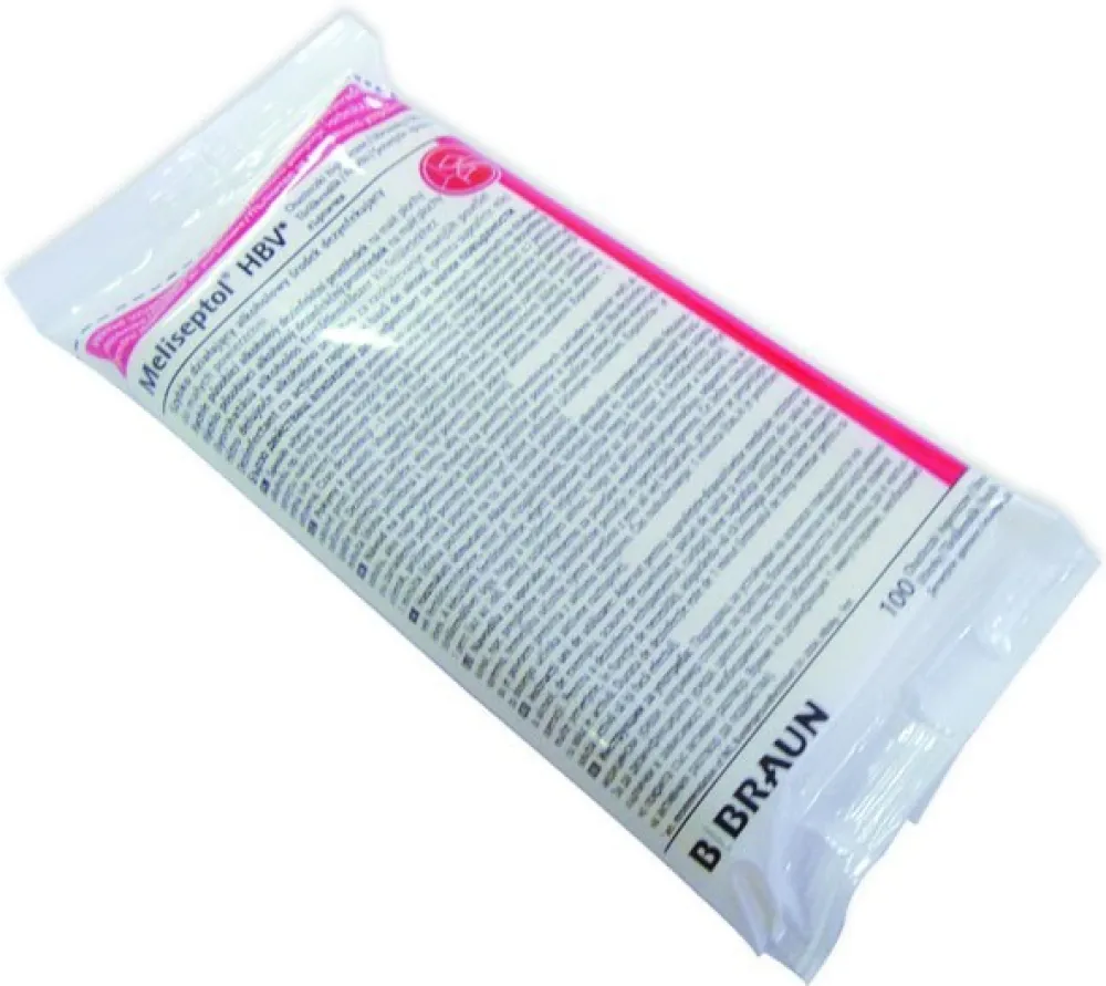 Meliseptol HBV ubrousky náhradní náplň 100ks